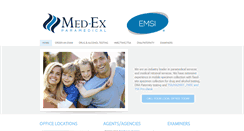Desktop Screenshot of medexparamedical.com